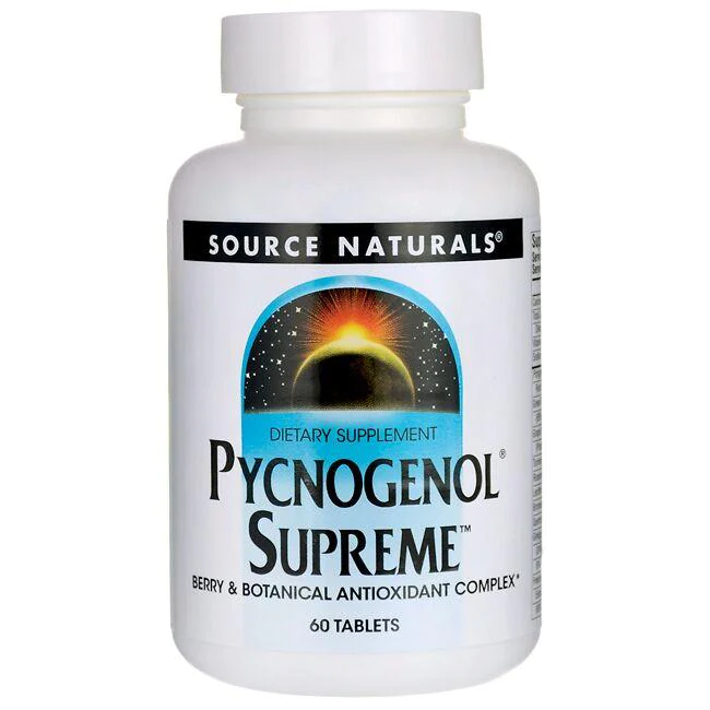 Pycnogenol Supreme - männiokkaga antioksüdantide kompleks - 30tbl